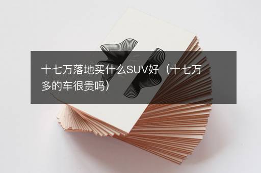 十七万落地买什么SUV好（十七万多的车很贵吗）