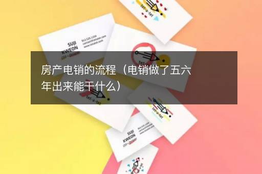 房产电销的流程（电销做了五六年出来能干什么）