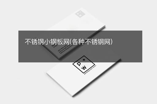 不锈钢小钢板网(各种不锈钢网)